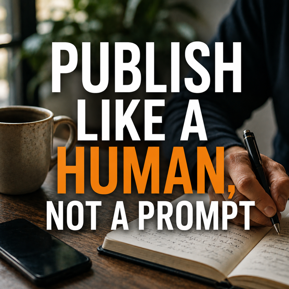 Publish Like a Human, Not a Prompt: How to Win SEO and AI Search